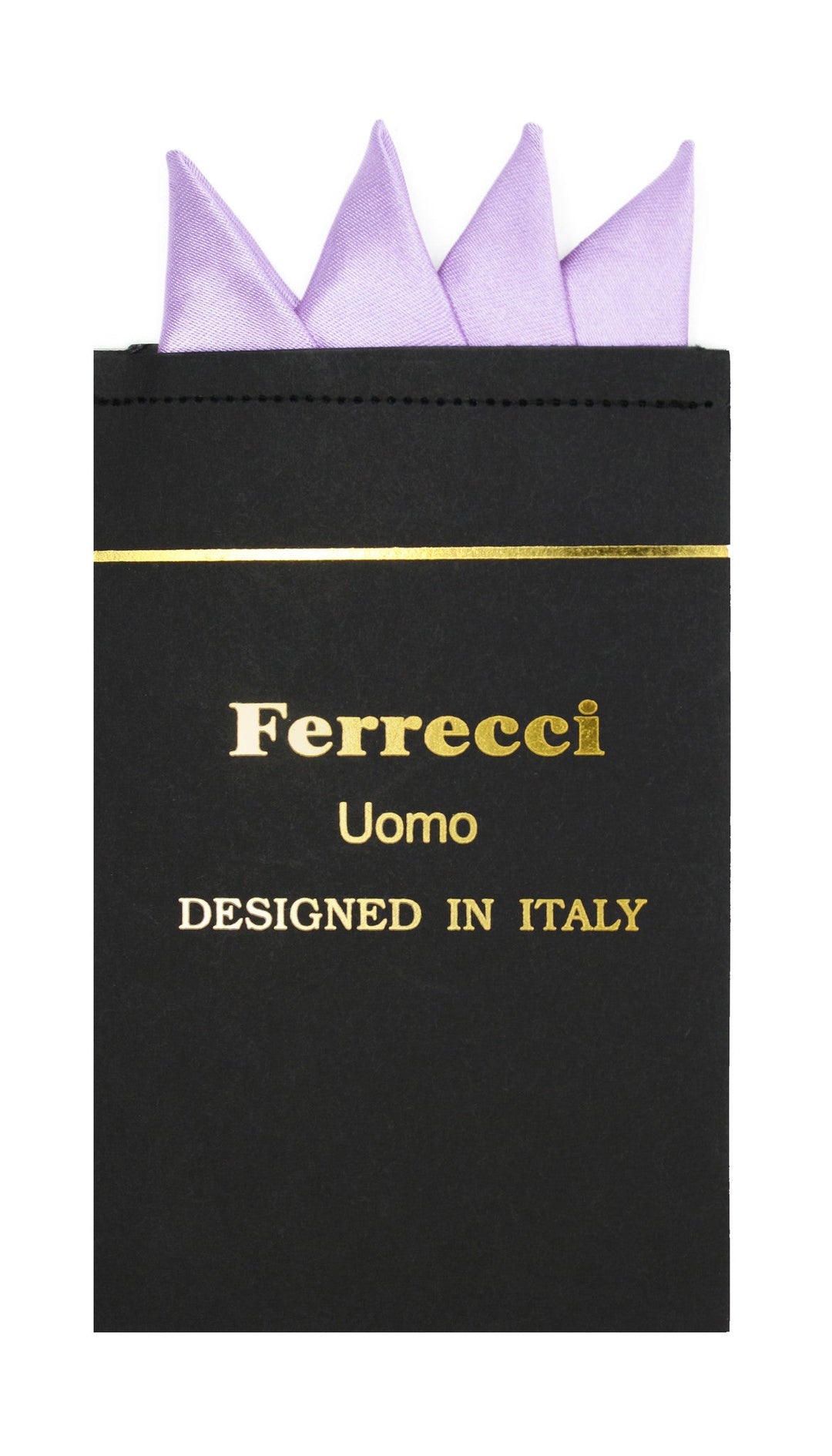 Pre-Folded Microfiber Light Lavender Handkerchief Pocket Square - FHYINC best men's suits, tuxedos, formal men's wear wholesale