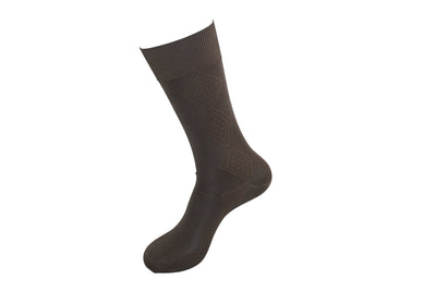 Men's Nylon Socks R17 Taupe - FHYINC best men's suits, tuxedos, formal men's wear wholesale