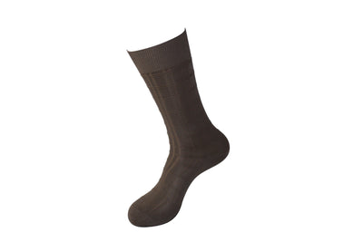 Men's Nylon Socks R18 Taupe - FHYINC best men's suits, tuxedos, formal men's wear wholesale