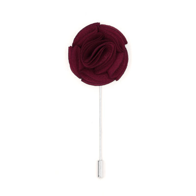 Ramona 12 Burgundy Lapel Pin - FHYINC