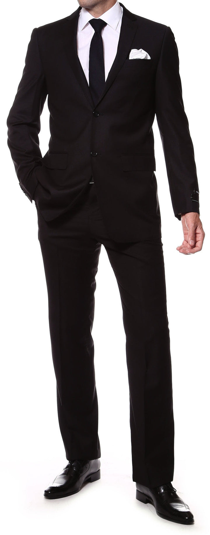 Classic Solid Color Slim Fit Modern Men&