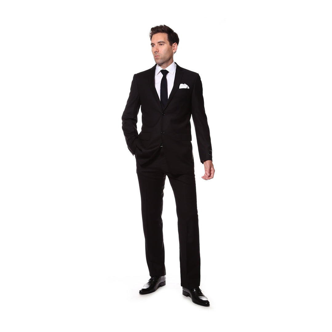 Classic Solid Color Slim Fit Modern Men&