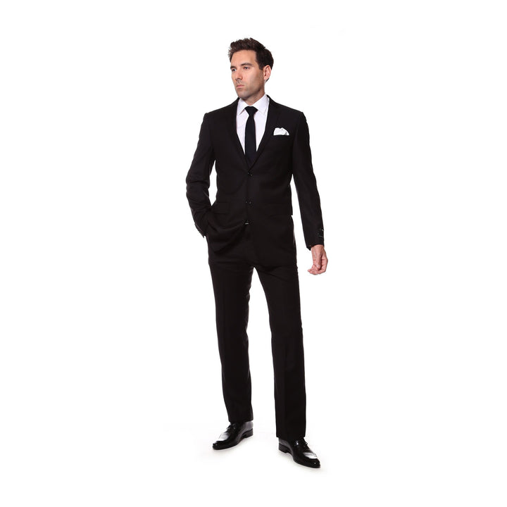 Classic Solid Color Slim Fit Modern Men&