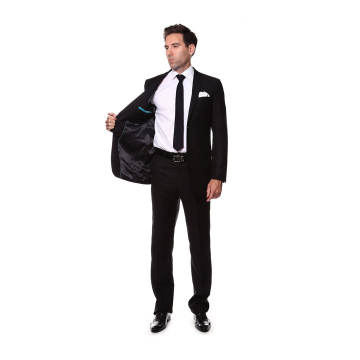 Classic Solid Color Slim Fit Modern Men&
