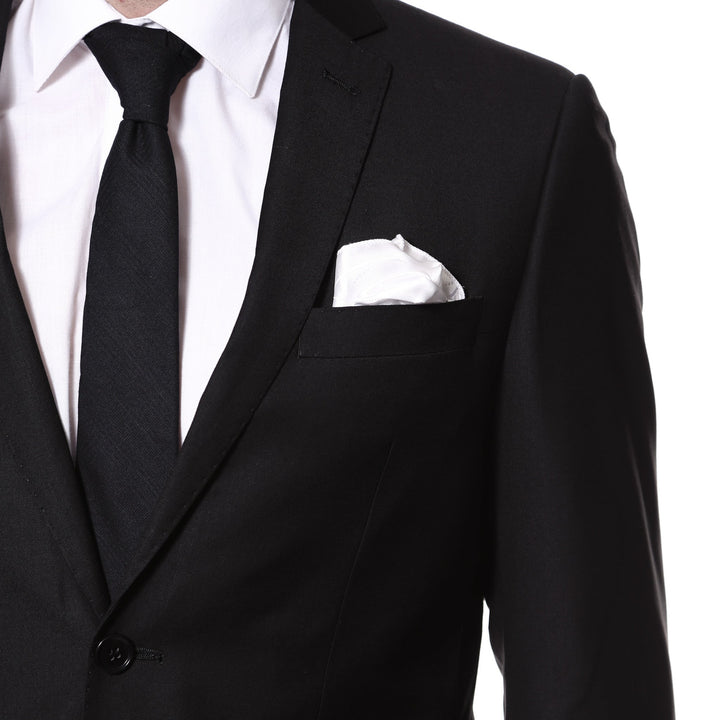 Classic Solid Color Slim Fit Modern Men&