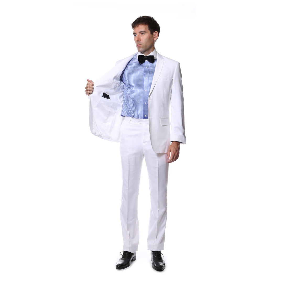Classic Solid Color Slim Fit Modern Men&