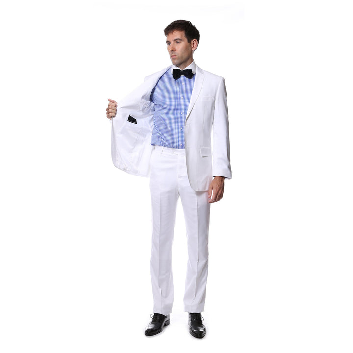 Classic Solid Color Slim Fit Modern Men&