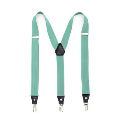 Mint Clip-On Unisex Suspenders - FHYINC best men's suits, tuxedos, formal men's wear wholesale