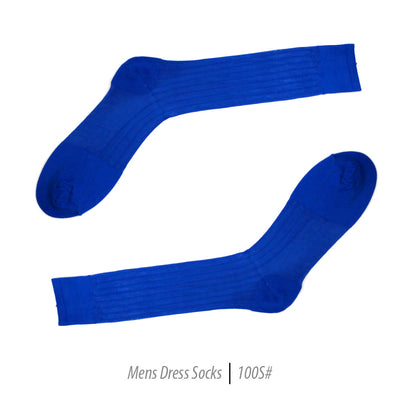 Men's Short Nylon Socks 100S - Royal Blue - FHYINC best men's suits, tuxedos, formal men's wear wholesale