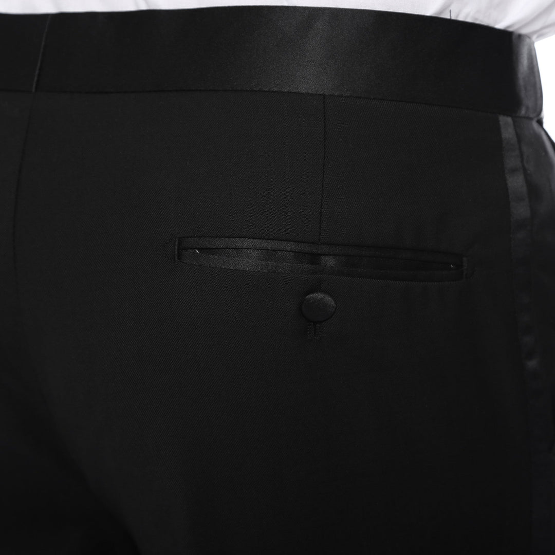 Premium Regular Fit Black Tail Tuxedo - FHYINC best men&