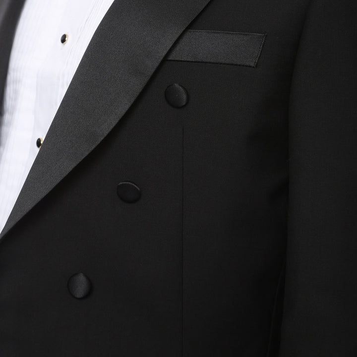 Premium Regular Fit Black Tail Tuxedo - FHYINC best men&