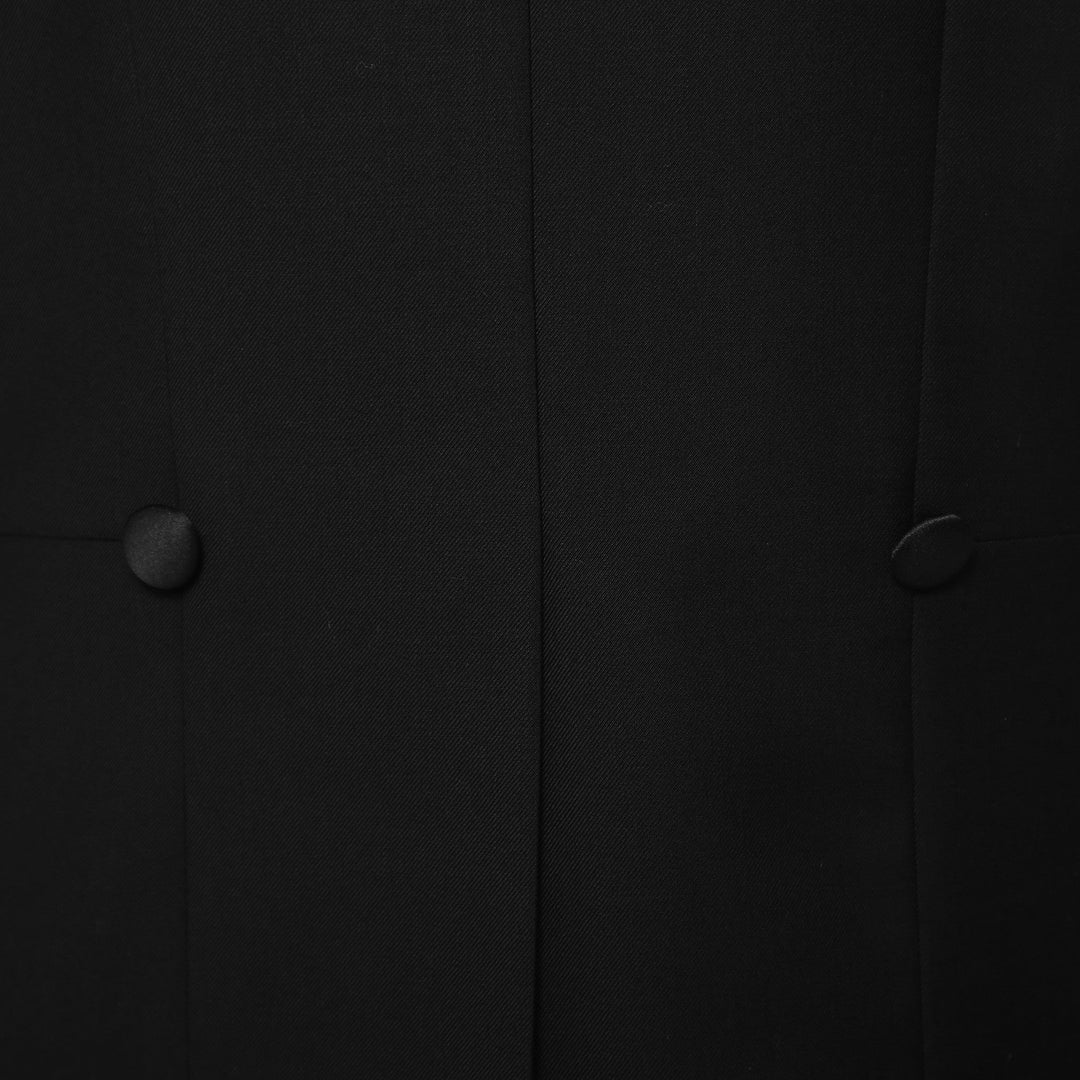 Premium Regular Fit Black Tail Tuxedo - FHYINC best men&