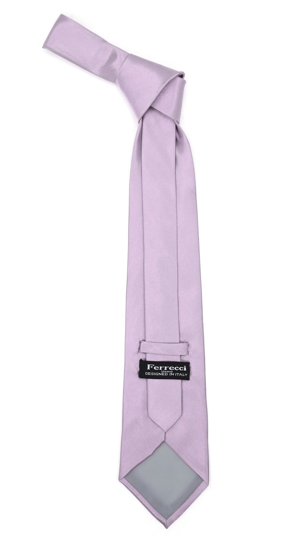 Premium Microfiber Lavender Necktie - FHYINC best men&