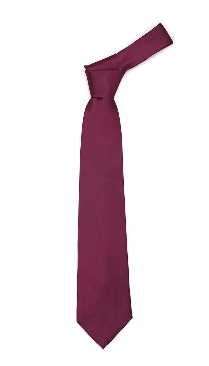 Premium Microfiber Purple Violet Necktie - FHYINC best men&