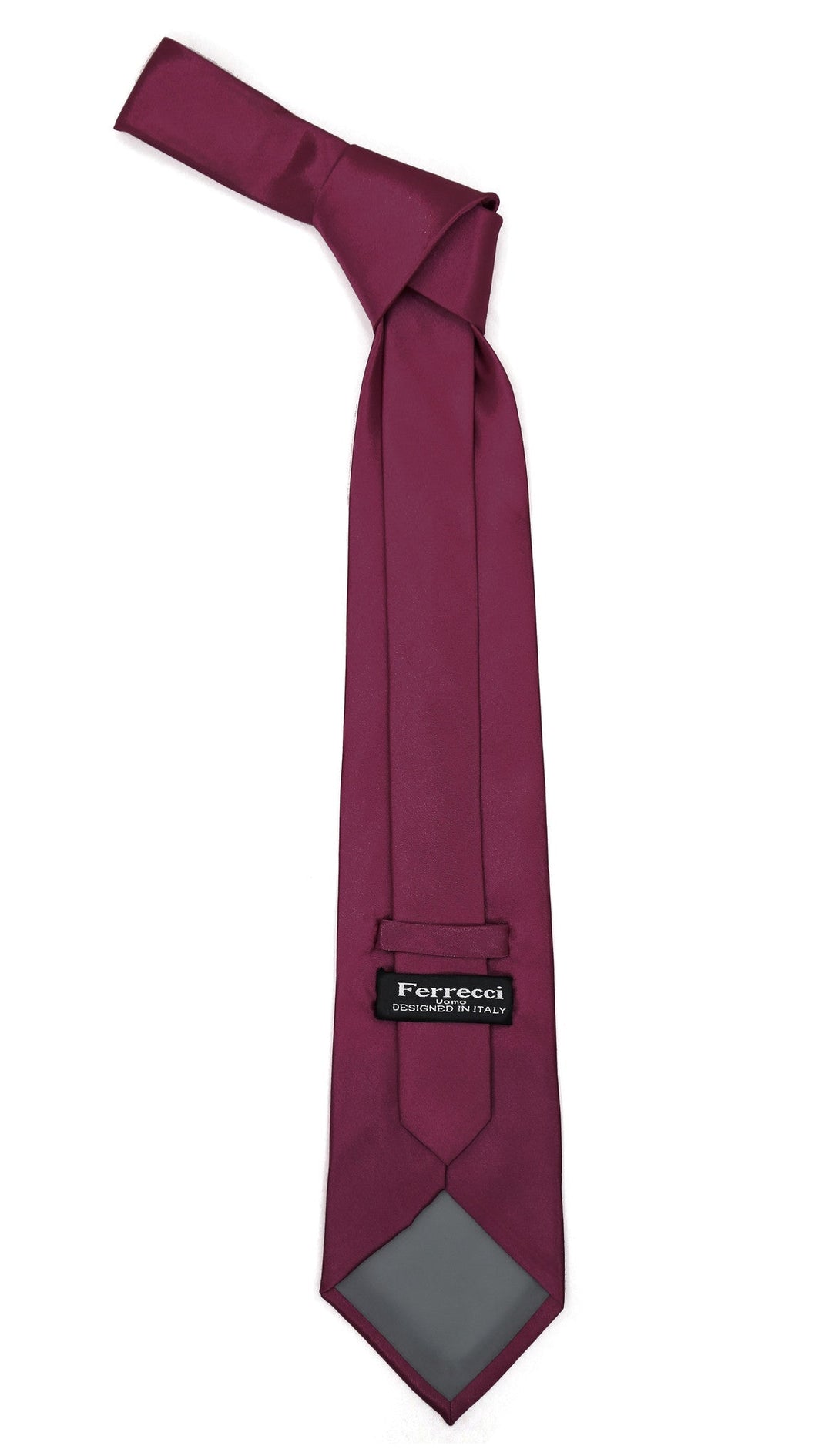 Premium Microfiber Purple Violet Necktie - FHYINC best men&
