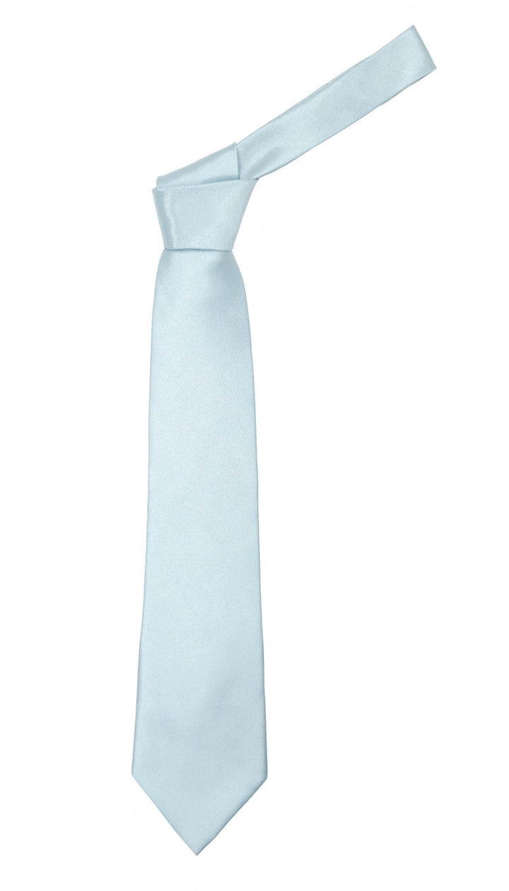 Premium Microfiber Winter Blue Necktie - FHYINC best men&