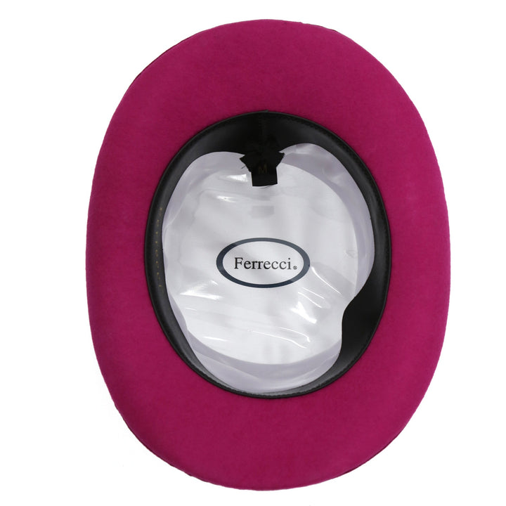 Premium Fuchsia Wool Top Hat - FHYINC best men&