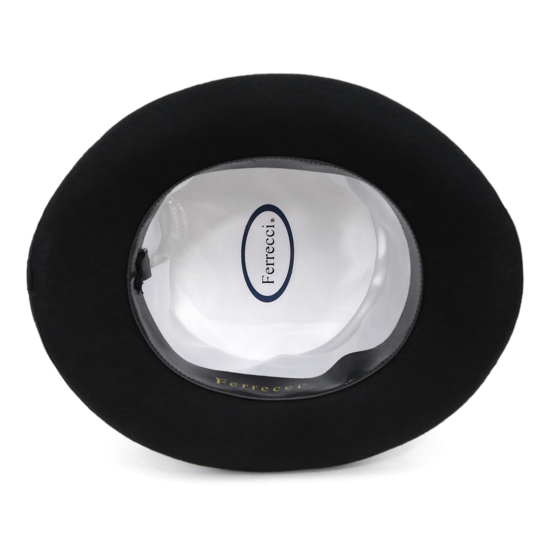 Black Wool Felt Victorian Top hat - FHYINC best men&