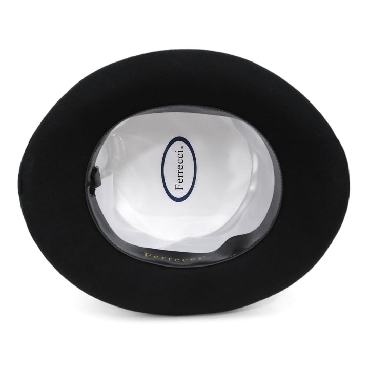 Black Wool Felt Victorian Top hat - FHYINC best men&