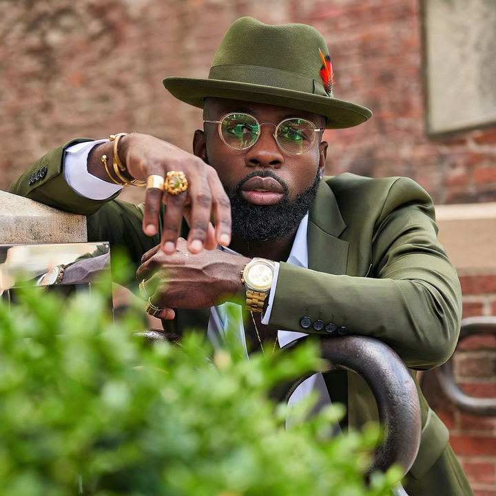 Premium OLIVE Godfather Hat
