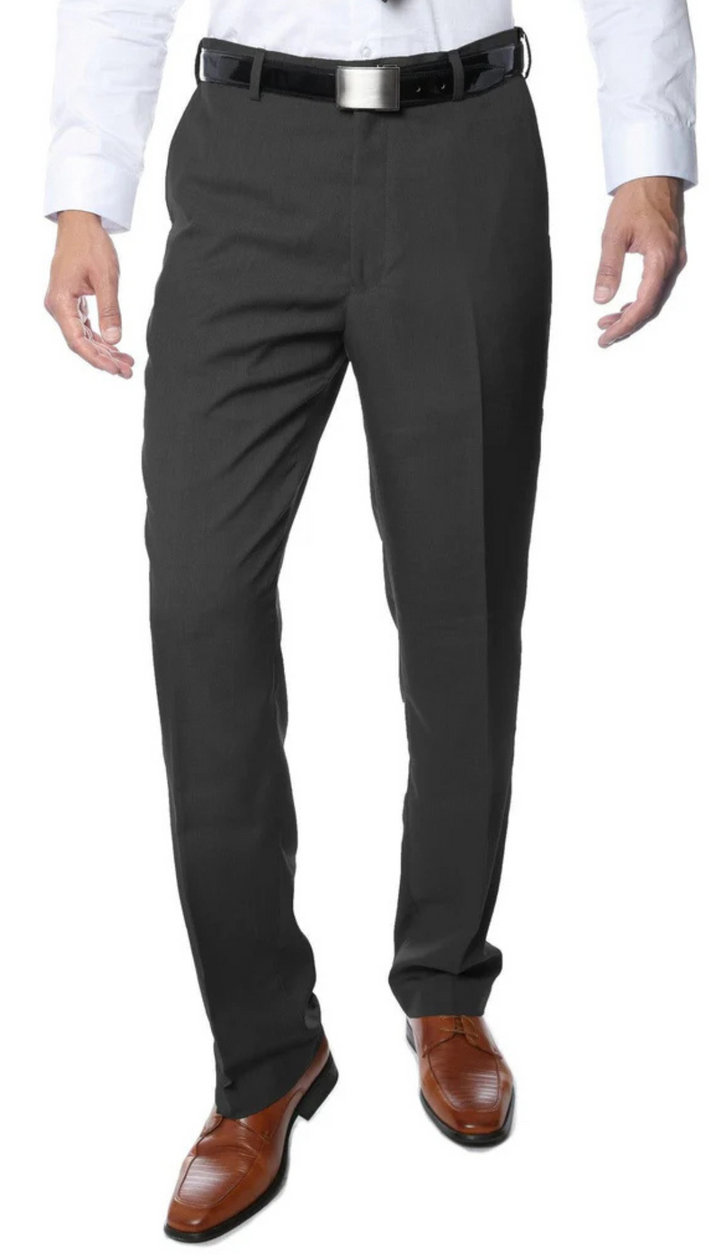 Premium Taupe Regular Fit Suspender Ready Formal &amp; Business Pants