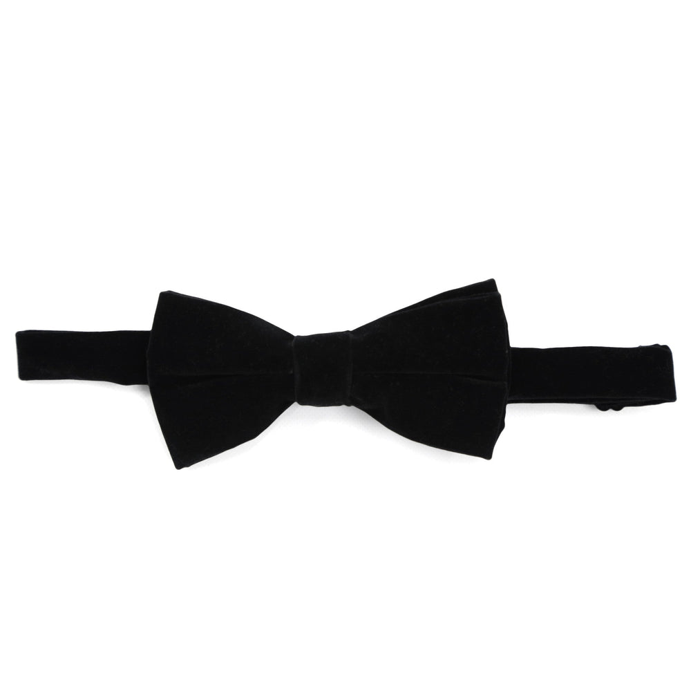 Premium Classic Velvet Bow Tie - Black - FHYINC best men's suits, tuxedos, formal men's wear wholesale