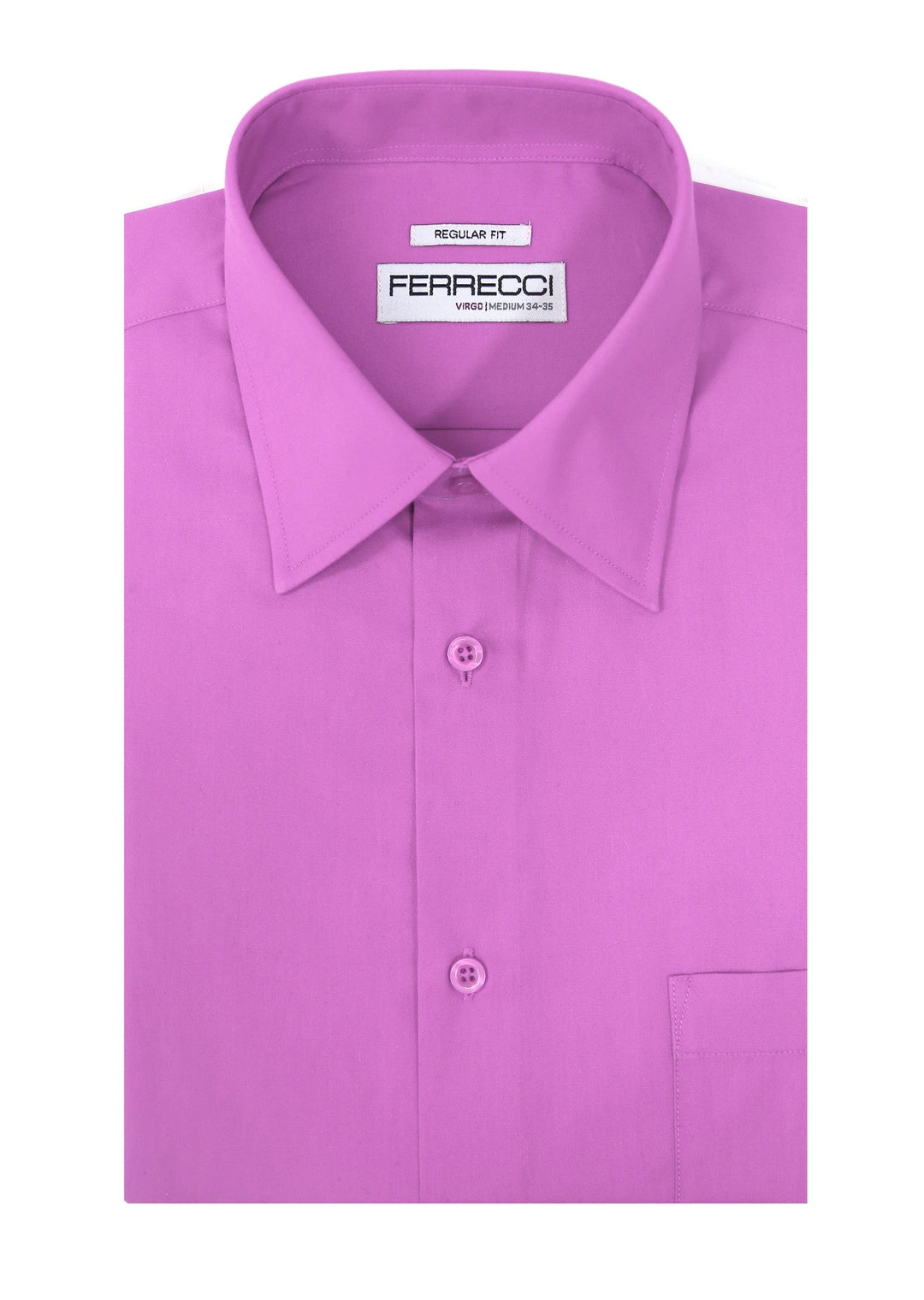 Ferrecci Virgo Lavender Regular Fit Dress Shirt - FHYINC best men&