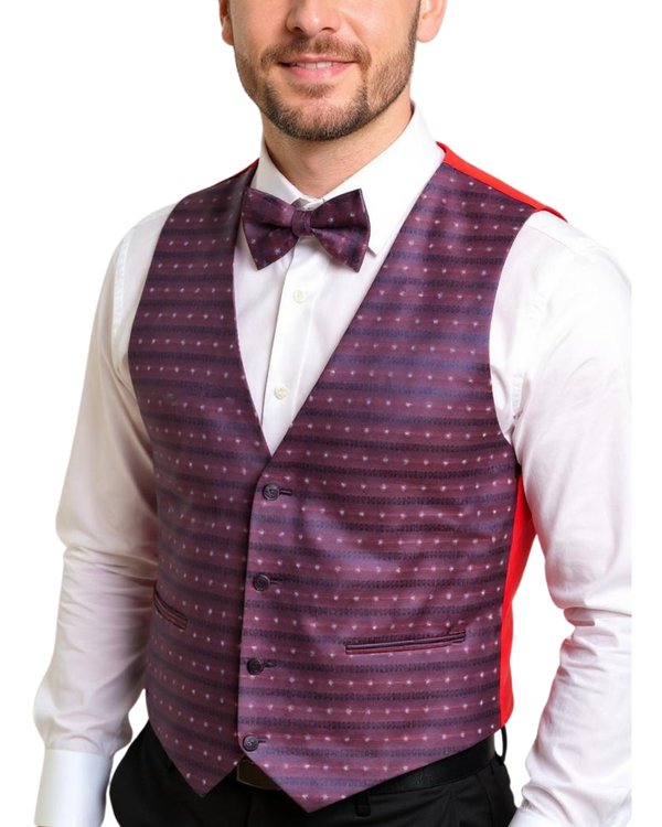 Ferrecci Mens Vest AN Adjustable Vest Set