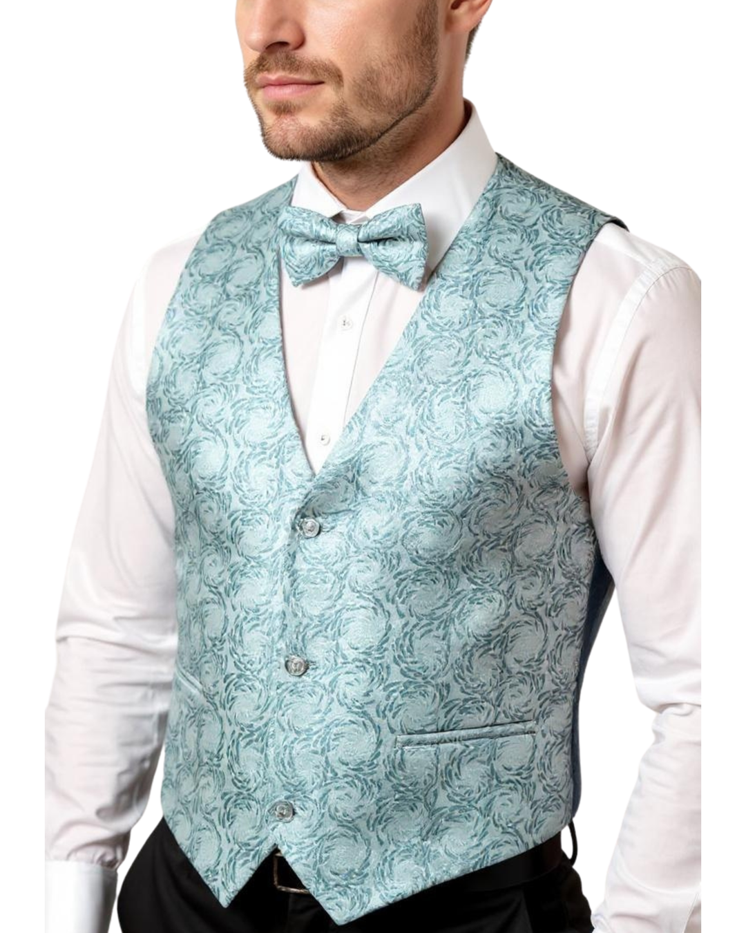 Ferrecci Mens Vest J Adjustable Vest Set