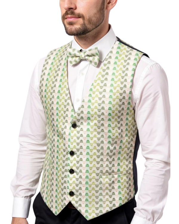 Ferrecci Mens Vest O Adjustable Vest Set