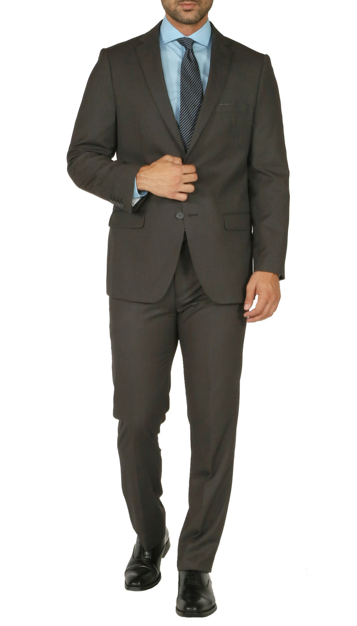 Windsor Charcoal Slim Fit 2pc Suit - FHYINC best men&
