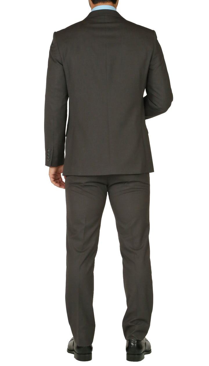 Windsor Charcoal Slim Fit 2pc Suit - FHYINC best men&