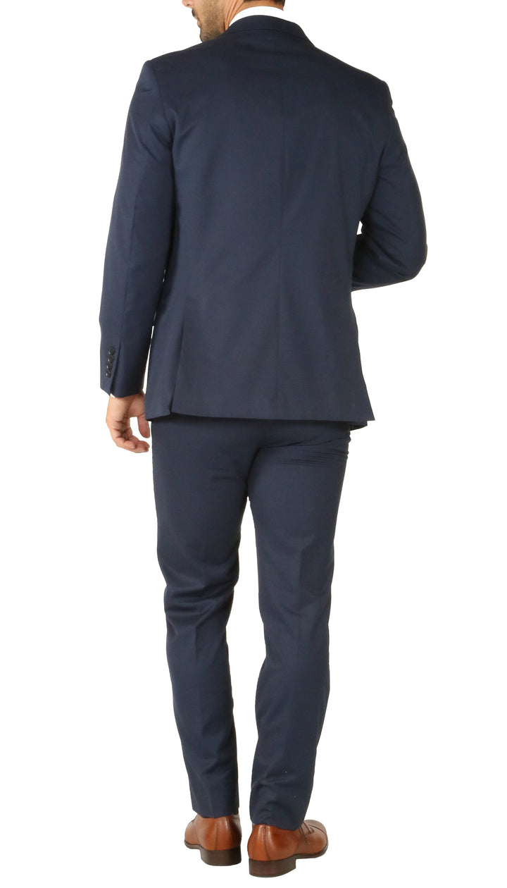 Windsor Navy Slim Fit 2pc Suit - FHYINC best men&