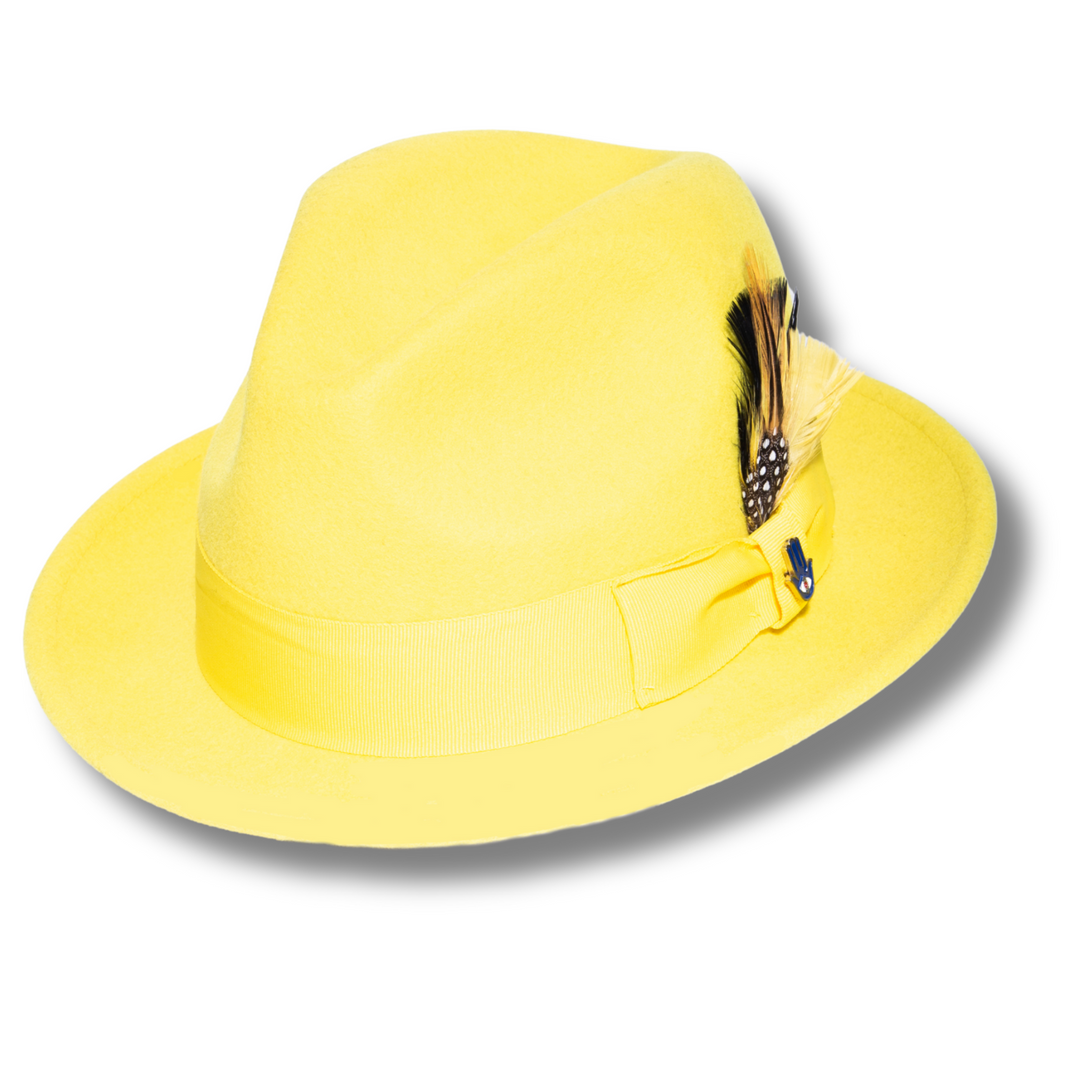 Ferrecci Brooks Trilby Soft 100% Australian Wool Felt Body  display picture 3