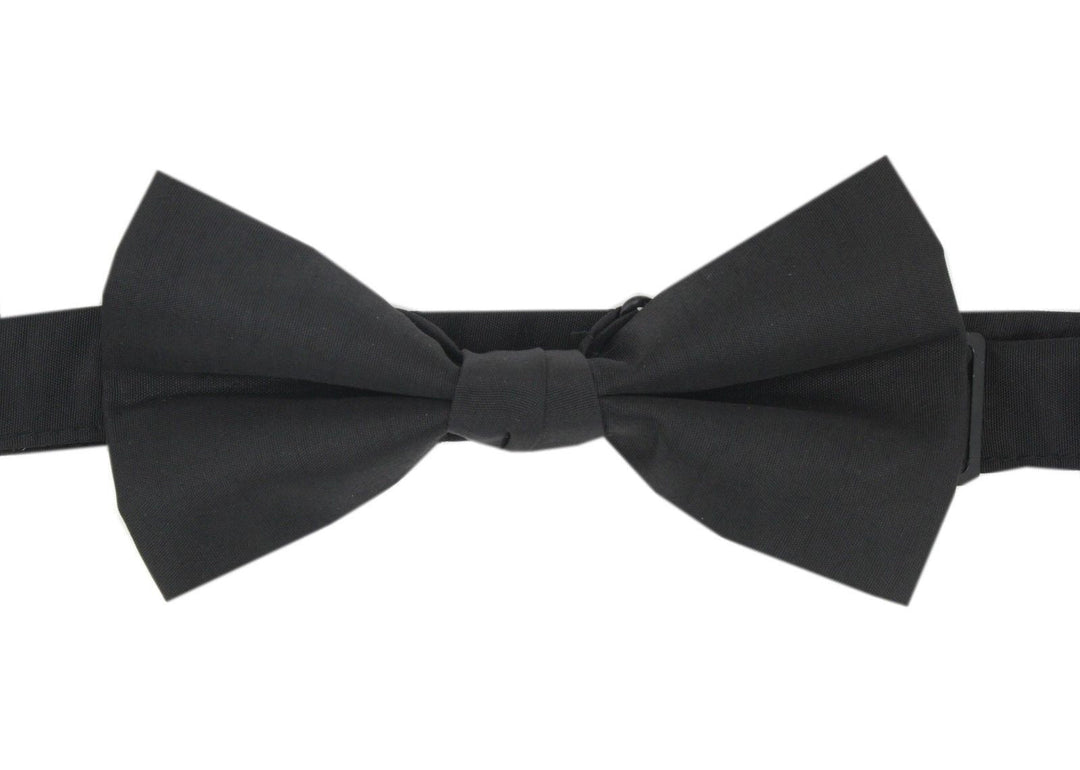 Premium Classic Solid Color Bow Tie - FHYINC best men&