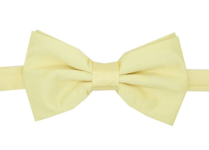 Premium Classic Solid Color Bow Tie - FHYINC best men&