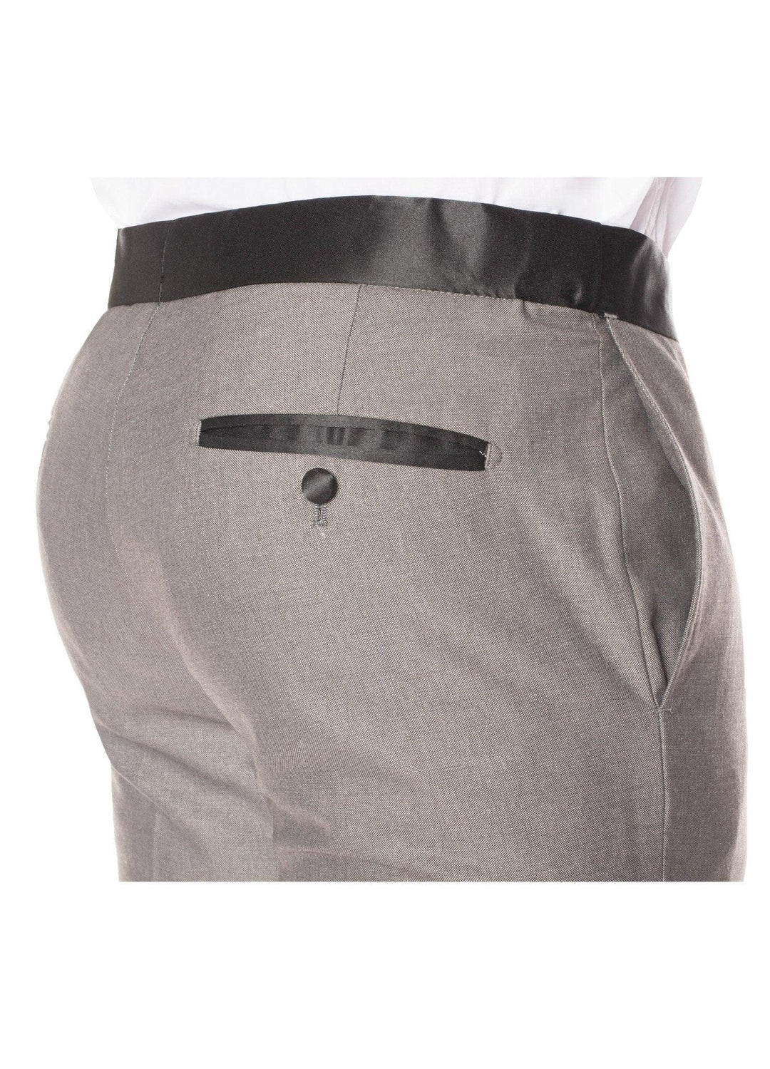 Celio Grey &amp; Black Slim Fit 3 Piece Tuxedo - Ferrecci USA 