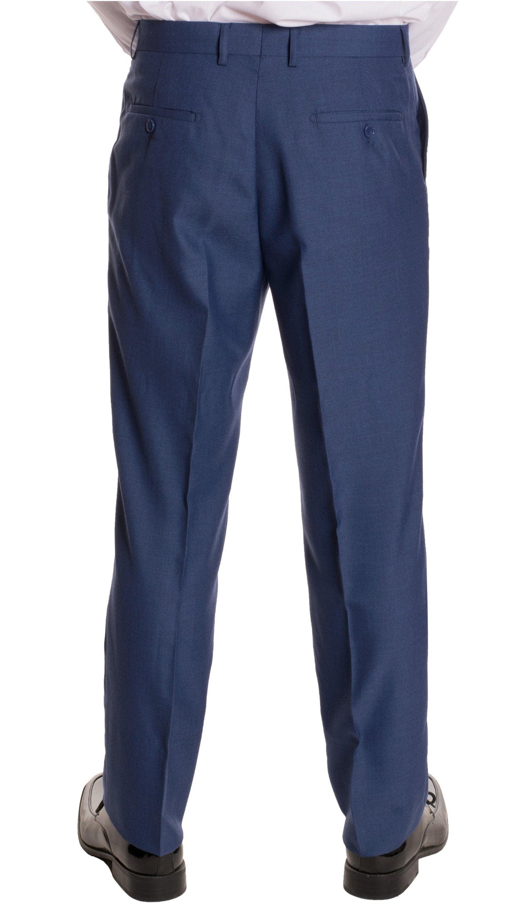 Ford New Blue Regular Fit 2 Piece Suit - Ferrecci USA 