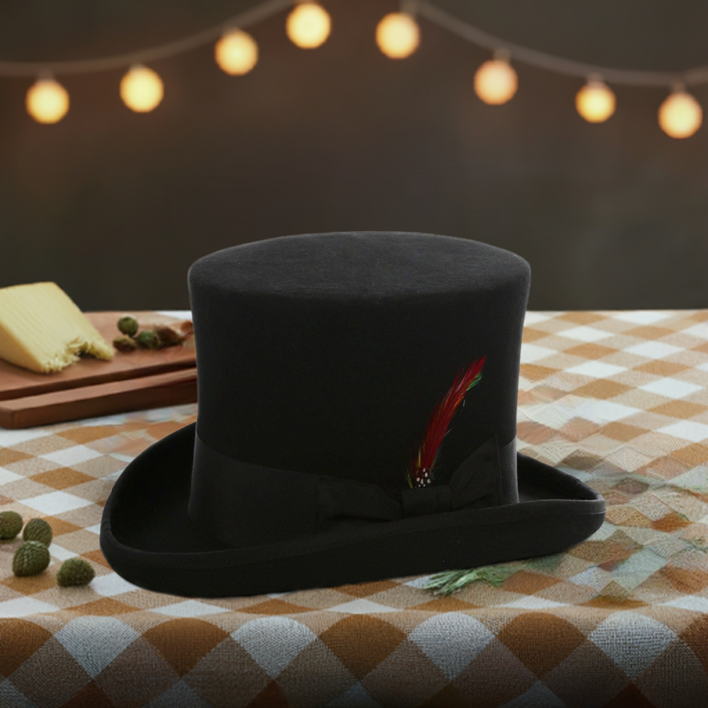 Elegant Top Hat Black