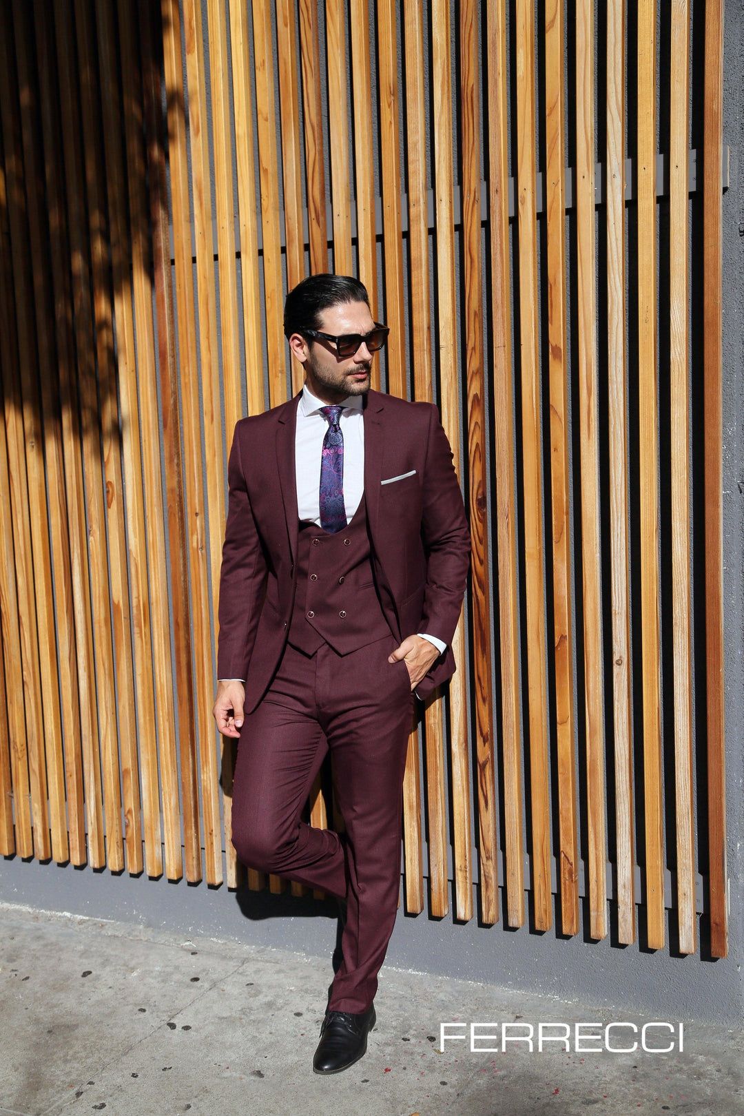 Hart 3pc Slim Fit Winter White Suit Hart 3pc Slim Fit Winter White Suit