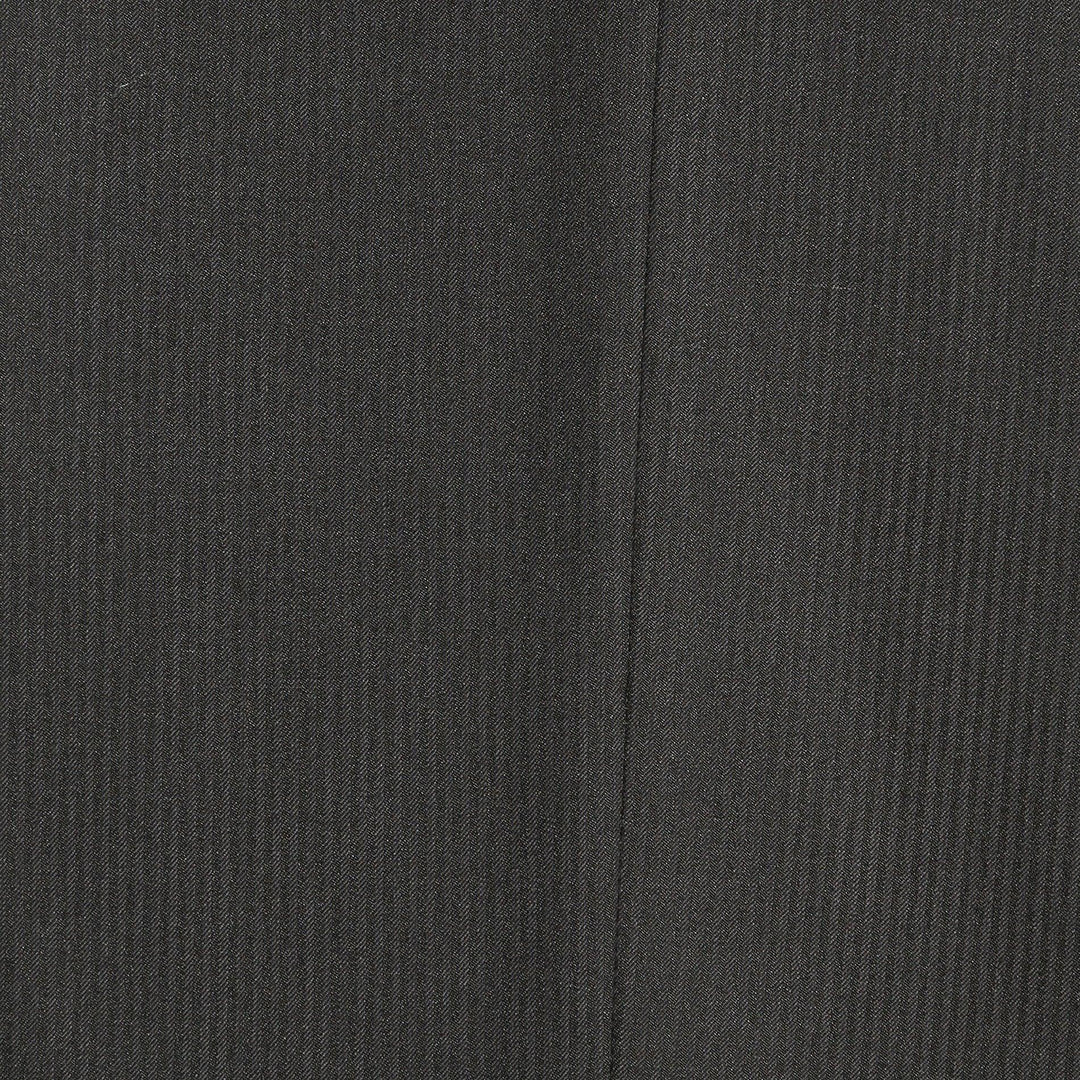 Parker 2 Piece Slim Fit Black Striped Tone on Tone Wool Suit - Ferrecci USA 