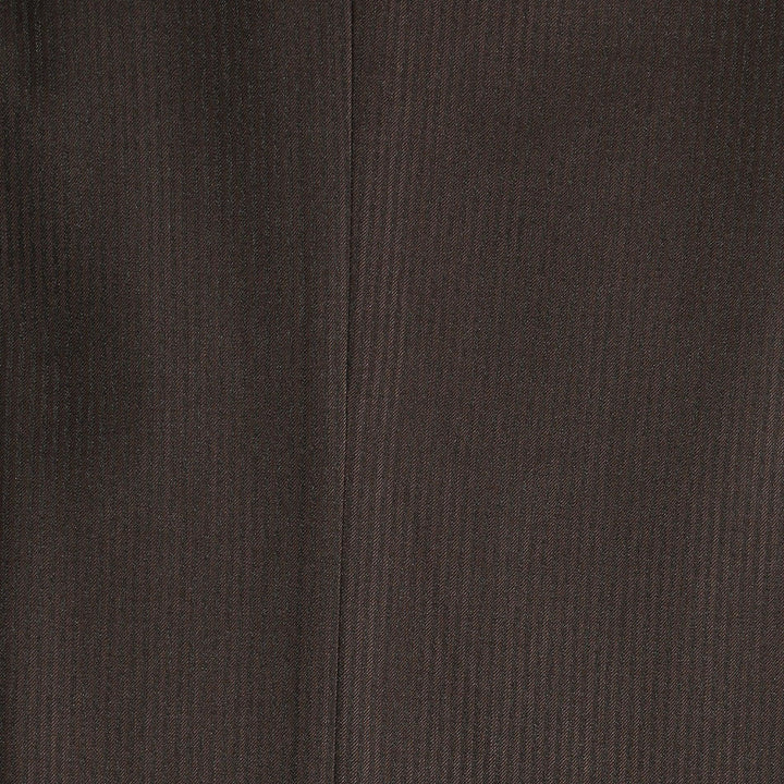 Parker Slim Fit Brown Striped Tone on Tone Wool Suit - Ferrecci USA 