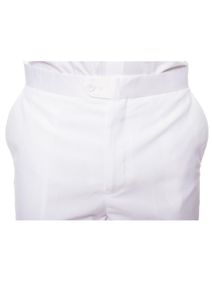 Paul Lorenzo Mens White Regular Fit 2 Piece Tuxedo - Ferrecci USA 