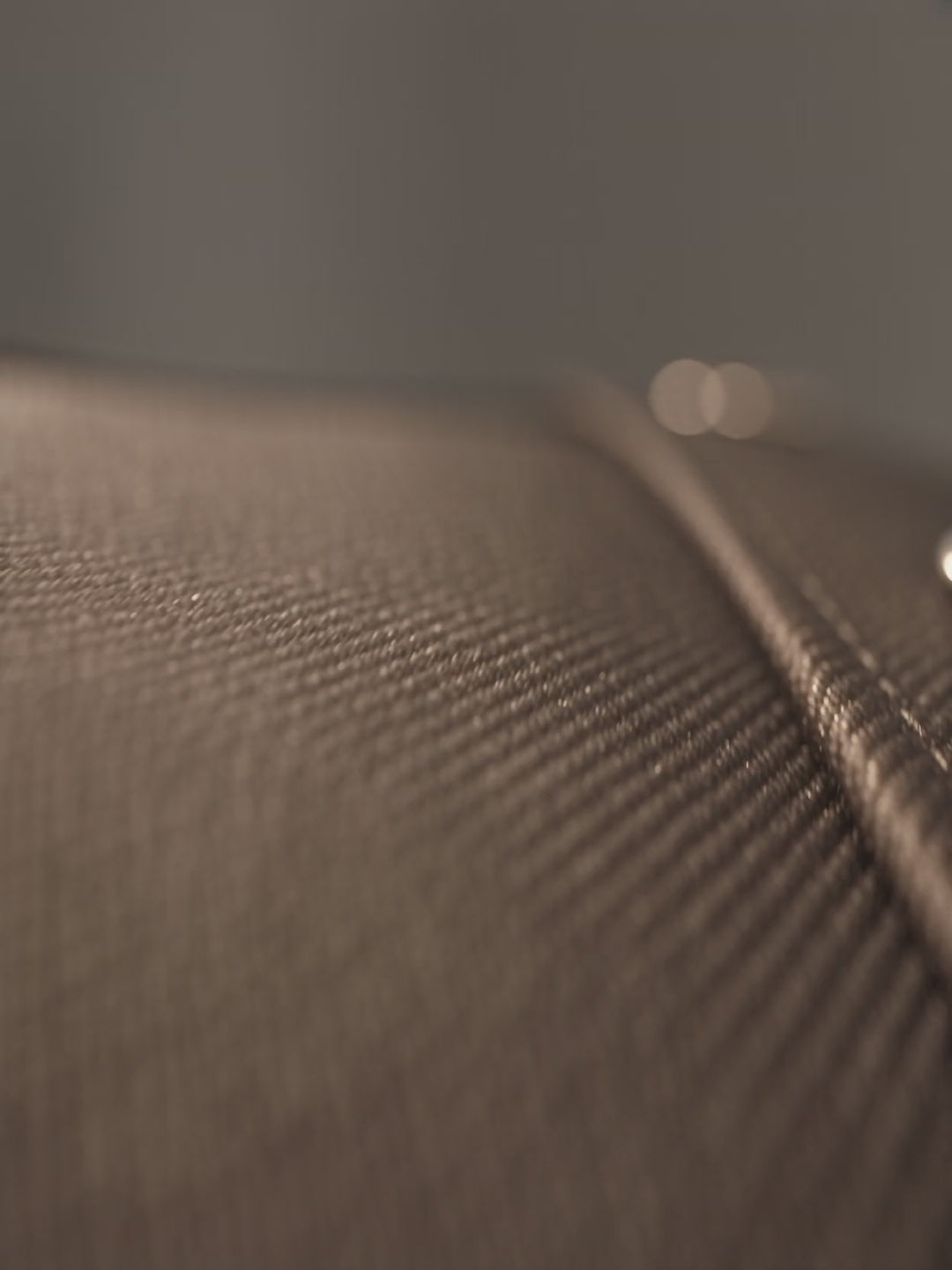 Brown western suit fabric close-up video