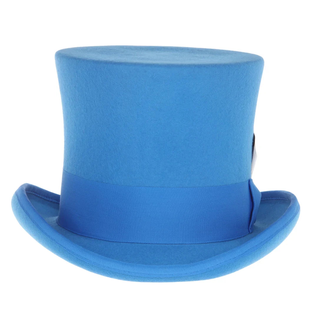 Premium Wool Royal Blue Top Hat Premium Wool Royal Blue Top Hat