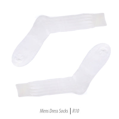 Men's Short Nylon Socks R10 - White - FHYINC best men's suits, tuxedos, formal men's wear wholesale