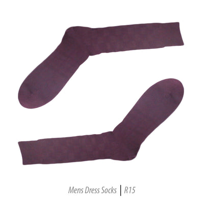 Men's Short Nylon Socks R15 - Burgundy - FHYINC best men's suits, tuxedos, formal men's wear wholesale