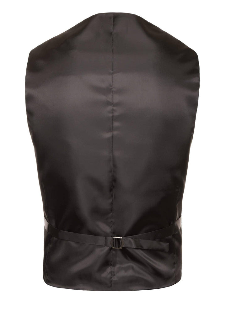 Solo Adjustable Casual &amp; Formal Black Vest - Ferrecci USA 