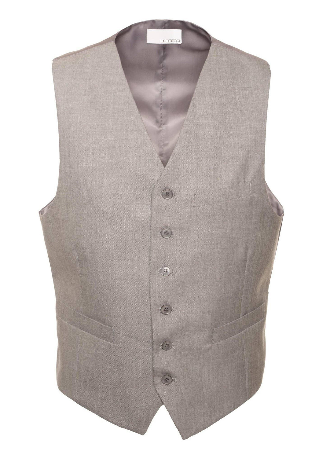 casual dress vest Solo Adjustable Casual & Formal Light Grey Vest 46