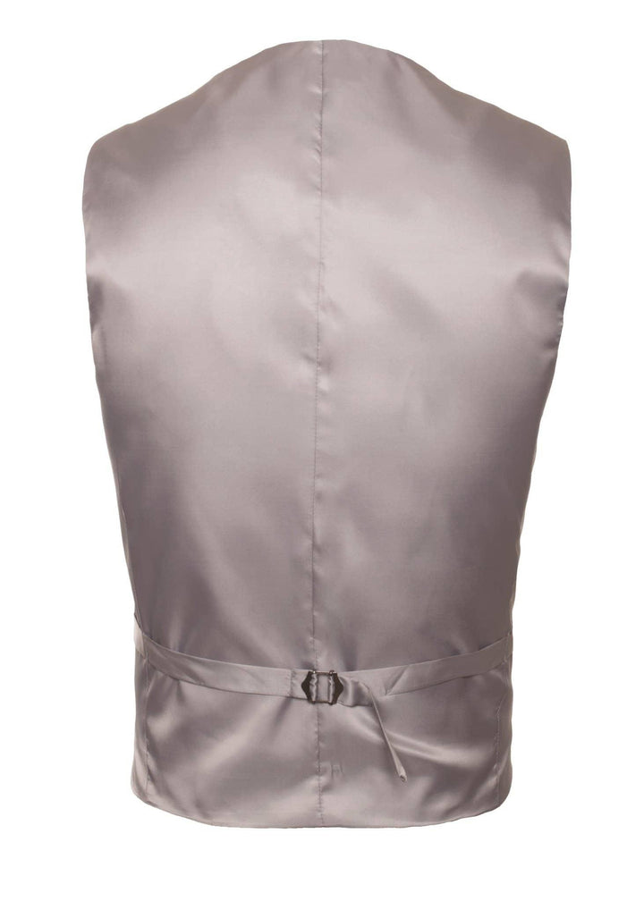 Solo Adjustable Casual &amp; Formal Light Grey Vest - Ferrecci USA 